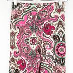 Free People Womens Y2K Retro 70s Harper Paisley High Waisted Flare Pants Size S Photo 3