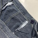 Polo Jeans Company Ralph Lauren Navy Blue Uniform Basics Striped Shorts Size 8 Photo 3