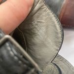 Dark Gray Buckle Booties 1.5inch Heel Size 8 Photo 6