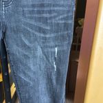 CAbi  Distressed Black Slim Boyfriend Jeans Size 8 Style 3749 Photo 10