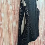 J.Crew  Leslie Black Eyelet Crochet Lace Dressy Tank Top Photo 10