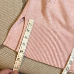 J.Jill open front longline large safety pin cotton wool silk cardigan Photo 11