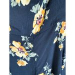 Abercrombie & Fitch Floral Jumpsuit Tie Back V Neck Casual Romper Size S Photo 6