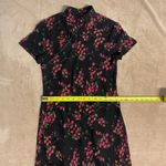 Charm, elegant cheongsam Floral Black and Pink Maxi Dress Size Small Multiple Photo 7