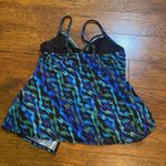 MiracleSuit Blue And Green Tankie Top Photo 3