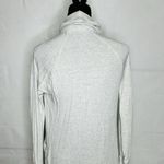 Athleta  Pranayama Restore Wrap Open Cardigan Sweater Heather Gray Sz XXS Photo 6