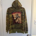 Alternative  Gilroy Rodeo Women's Full Zip Hoodie Green Camo Large Photo 4