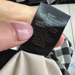 Ann Taylor Skater Skirt Picnic Plaid Gingham Size 4 Black & White Office Career Photo 11