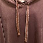 Sundance  Aurora Purple  Velour Drawstring Hoodie Size Small Photo 2