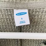 Old Navy  Waffle Knit Long Sleeve Top Green Sz Small Photo 3