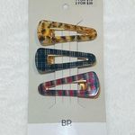 BP . 3pcs Acrylic Resin Barrette Hair Clip - New Photo 0