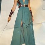 Leg Avenue  Warrior Maiden Teal Dress | Size Small Photo 1