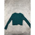 Armani Exchange  Striped‎ Cropped Blazer Career Jacket M Y2K Retro City Photo 4