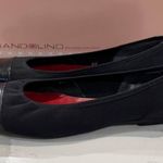 Bandolino BDGalaxy Ballet Slip On Flats Women's 7.5M Black Fabric Upper Cap Toe Photo 2