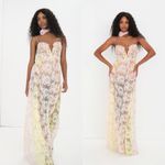 For Love & Lemons NWT Blossom Lace Maxi Dress Size Medium Photo 4