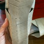 Eileen Fisher  Shimmering Gold Crisscross Mules Photo 4