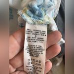 Free People  Floral smocked puff sleeve top size L‎ Photo 4