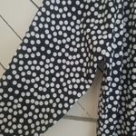 Erin Blair Black and White Polka Dot Polka Dot Blouse Photo 6