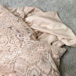 Guess New  blush stretch lace mini dress. NWT Photo 12