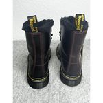 Dr. Martens NWT Doc Martens 1460 Serena Oxblood s Boots Women's US Size 5 Faux Fur Lining Photo 3