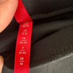 Spanx  Black Medium Rise Straight Leg Cropped Compression Leggings Size MP Photo 5