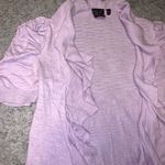 Purple Ruffle Cardigan Size M Photo 1