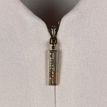 Karl Lagerfeld Pearl Crepe Sleeveless High Low Midi Maxi Gown Dress Pink 0 XS Photo 7