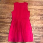Madewell Shirred Silk Dress Photo 5