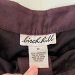 EUC Vintage Birch‎ Hill women’s dark purple faux suede casual pants size 10 Photo 6