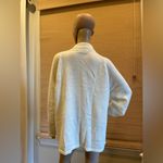 Allison Daley  II zip sweater. Off white color. Size 2X. Photo 1
