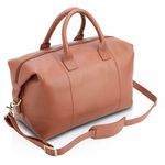 Royce New York Leather Overnight Duffel Bag Photo 0