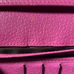 Gucci  Brown and Pink Clutch with Gold Chain Photo 8