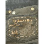 st. john's bay  Petite Dark Navy Corduroy Bootcut Pants Women's Size 12P Photo 7