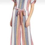 Caslon  wideleg striped jumpsuit multicolor size XS Photo 0