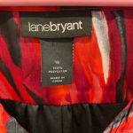 Lane Bryant  Red & Black‎ V-neck Sleeveless Tunic/Dress with Pockets Size 16 Photo 3
