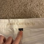 American Eagle Women’s White Distressed Jeans Photo 4