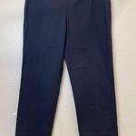 Lafayette 148 NWT Women’s Jodhpur Cloth Lexington Cropped Pants Navy Blue Size 8 Photo 0