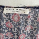 Spell & The Gypsy Jasmine Cropped Top Blue Size XS Photo 4