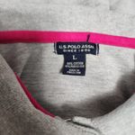 U.S. Polo Assn. Gray Pony Applique Short Sleeve Polo Size Medium Photo 5