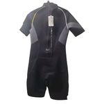 Zcco Men's Size L Shorty Wetsuit Swimwear Swimwear Dark Gray Size L Photo 4