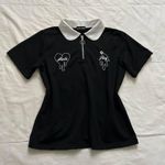 ACDC Rag Black and white polo shirt Photo 0