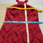Shanghai Tang Burgundy Red Halter Mini Dress Size XS Photo 14