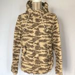 H&M Divided beige and brown zip up Camo jacket Photo 0