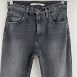 Hudson Jeans  Barbara BSD High Rise Black Sand Denim Baby Boot Women's Size 26 Photo 3