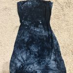 SheIn Tie-Dye Strapless Dress Photo 1