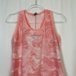 Puma | Pink Wavy Athletic Racerback Tank Dress Casual Athleisure Womens Large Photo 1