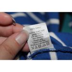 J.Crew Women's  C3492 Blue White Striped Cotton Short Sleeve Mini Dress Size XS Photo 4