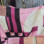 Banana Republic  Kenza Linen Mini Dress / Pink Geo 6 Photo 3