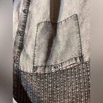 Lovestitch Gray Textured Button-Up Shirt oversized loose fit
Grey denim look tencel top Photo 8