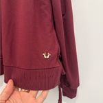 True Religion  Maroon Strappy Blouse Photo 2